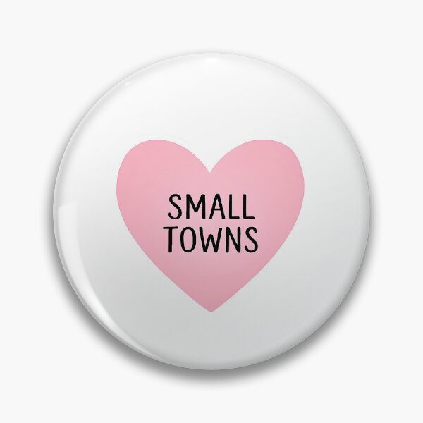Item preview, I Heart Small Towns  designed and sold by CharmStudio.