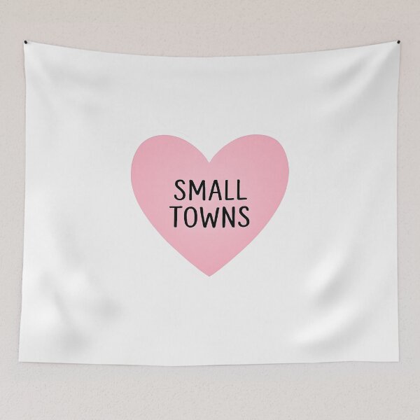 Item preview, I Heart Small Towns  designed and sold by CharmStudio.