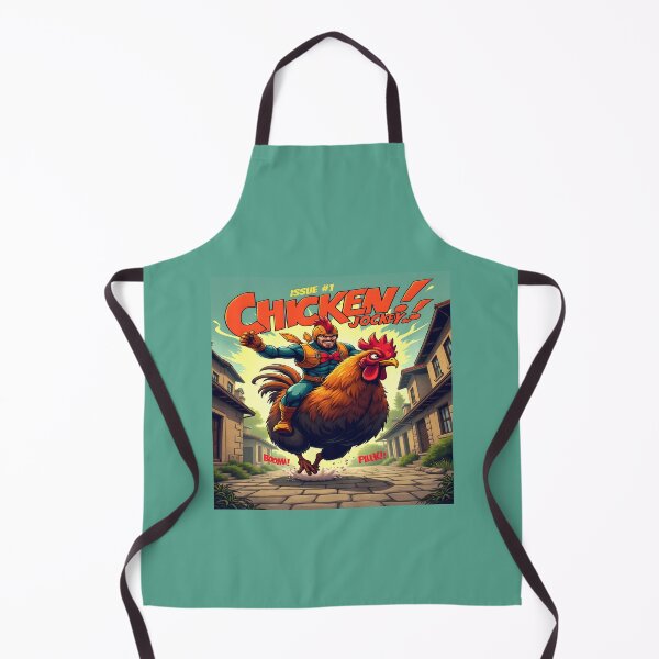 Aperçu de l'œuvre Le Chicken Jockey frappe créée et vendue par Danivique.