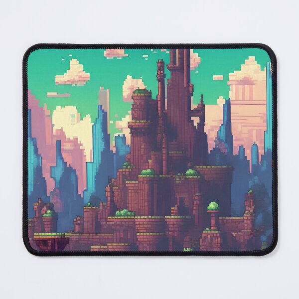Item preview, Pixelated City Abstract Art designed and sold by Esterlane.