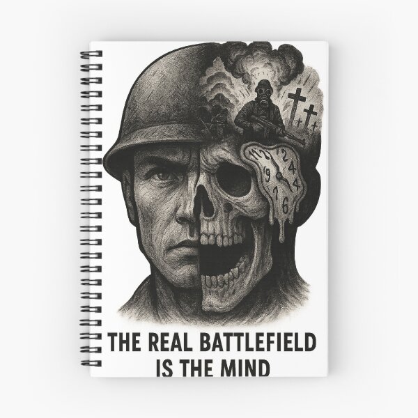 Item preview, The real battlefield is the mind designed and sold by Uglyandcute.