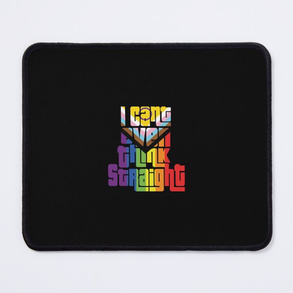 Item preview, Can't Think Straight logo - lesbian Colors | LGBTQ PRIDE designed and sold by What you are is Beautiful.