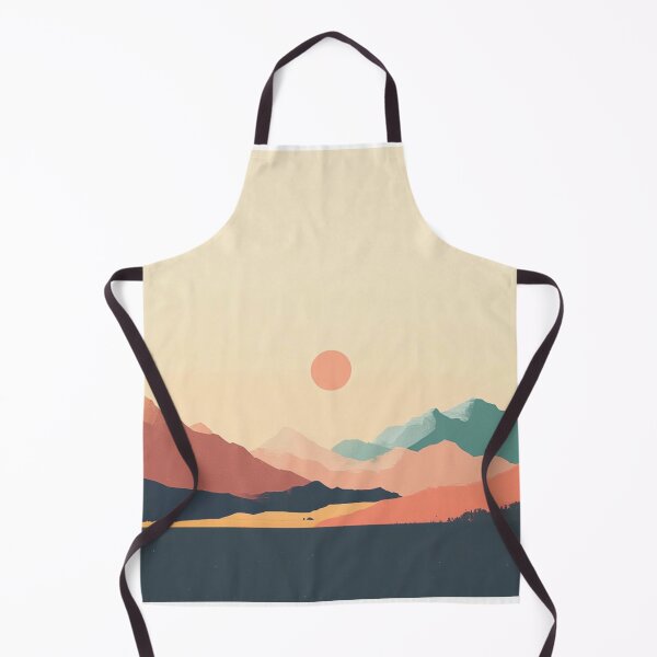 Aperçu de l'œuvre Soft Mountains and sun créée et vendue par Elite Print Studio.