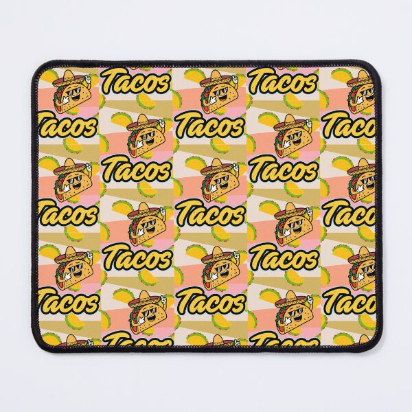 Item preview, Cute Tacos with Cowboy hat and pretty Sunglasses  designed and sold by YuvikaYuvaan5.