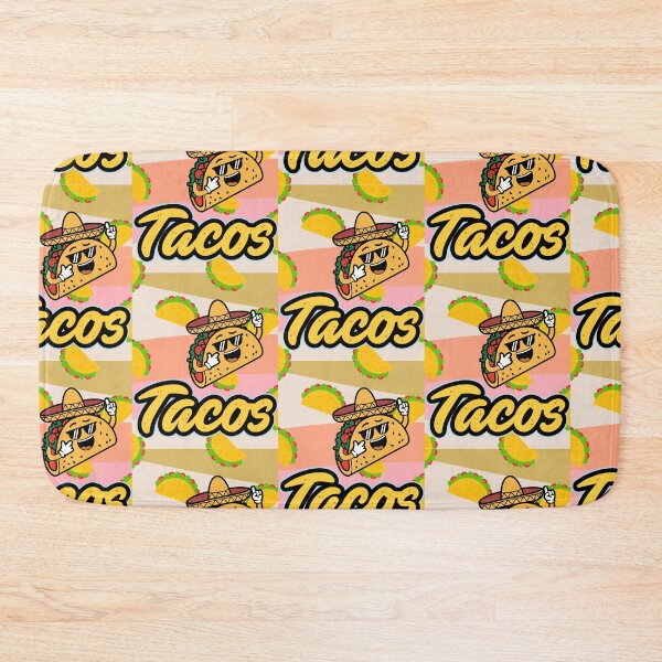 Item preview, Cute Tacos with Cowboy hat and pretty Sunglasses  designed and sold by YuvikaYuvaan5.