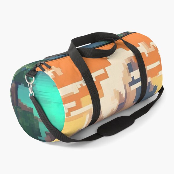 Item preview, Pixelated Japanese Riverbed Abstract Art designed and sold by Esterlane.