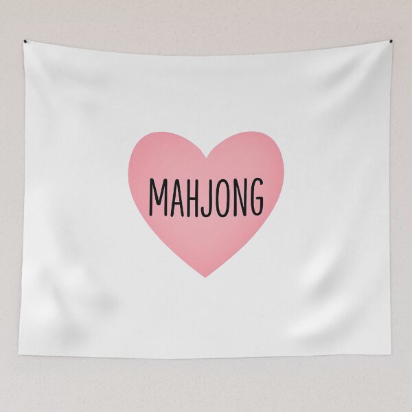 Item preview, I Heart Mahjong  designed and sold by CharmStudio.