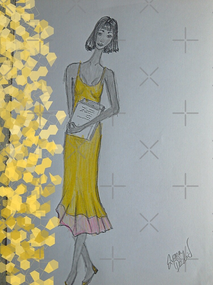 The girl in outlet the yellow dress book