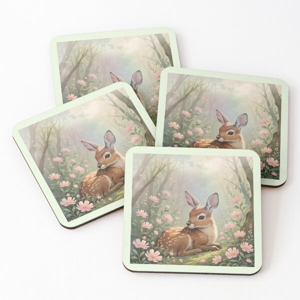 Item preview, Fawn in the Forest designed and sold by CraftyWords.