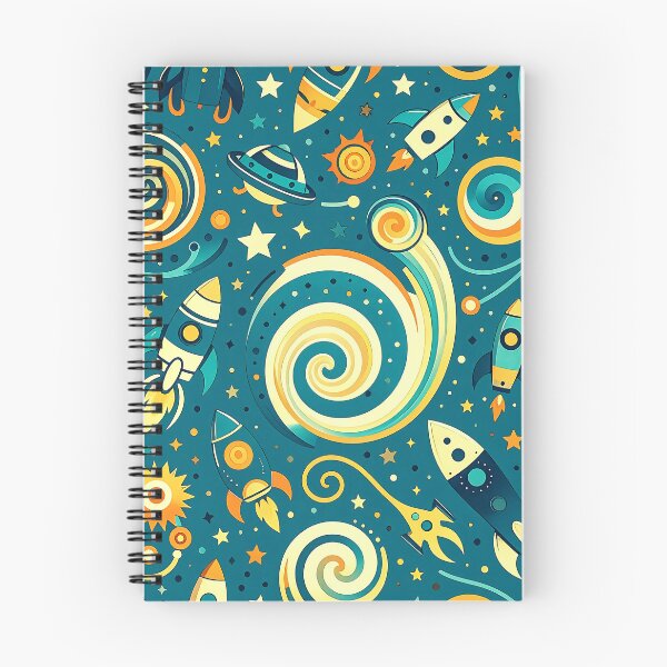 Item preview, Rockets Spaceships and Stars Pattern designed and sold by ArtFactoryAI.