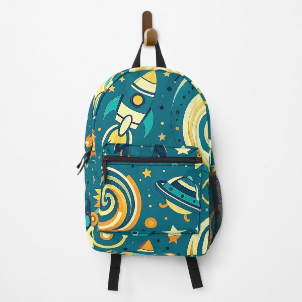 Item preview, Rockets Spaceships and Stars Pattern designed and sold by ArtFactoryAI.
