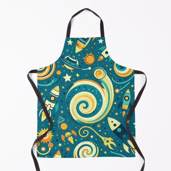 Item preview, Rockets Spaceships and Stars Pattern designed and sold by ArtFactoryAI.