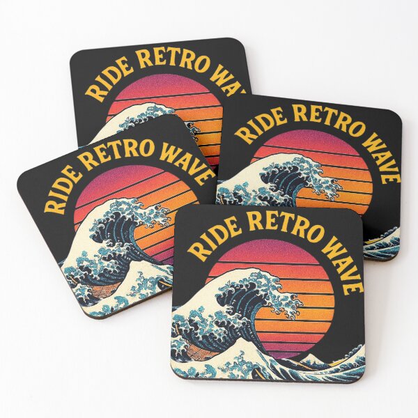 Item preview, Ride Retro Wave Summer Sunset Sea Wave designed and sold by KTGim.