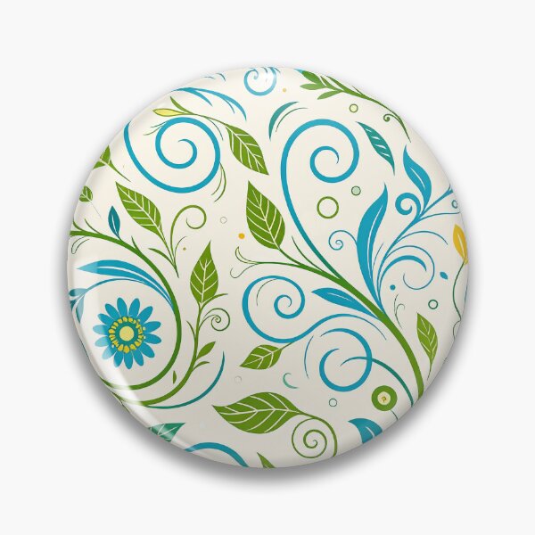 Item preview, Whimsical Swirls Pattern designed and sold by ArtFactoryAI.