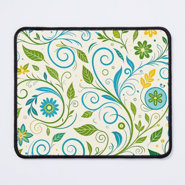 Item preview, Whimsical Swirls Pattern designed and sold by ArtFactoryAI.