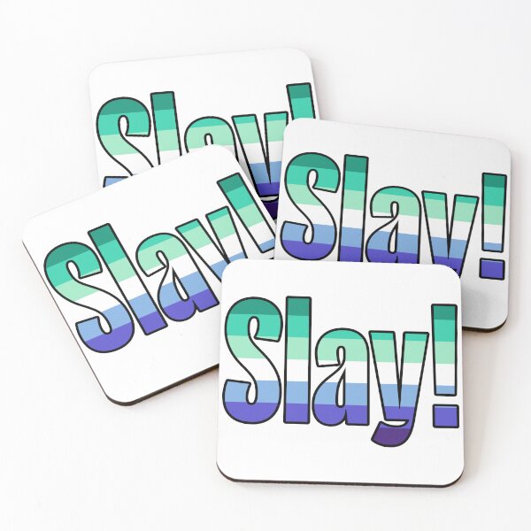 Item preview, Gay Pride Slay designed and sold by Meowl&Friends.