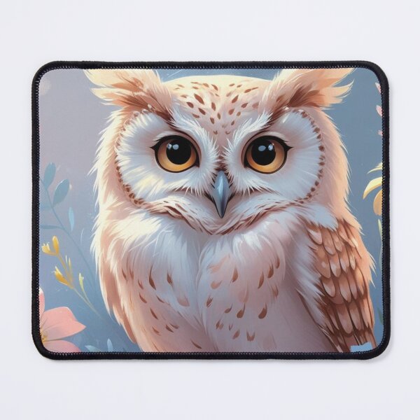 Item preview, Owl and Flowers designed and sold by CraftyWords.