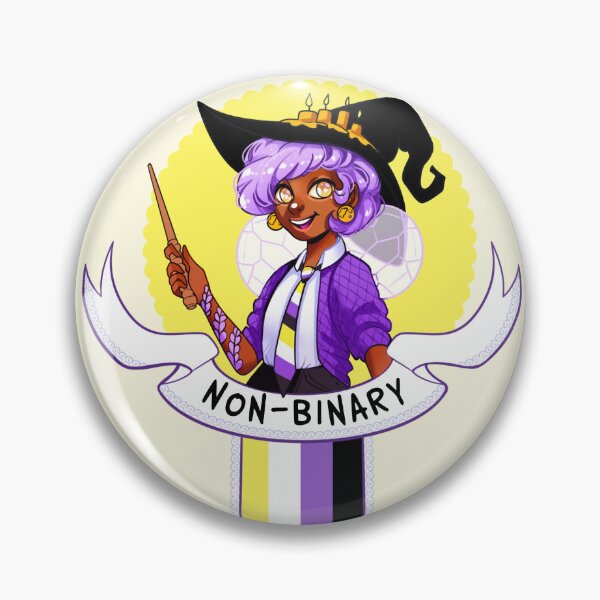 Item preview, Non-Binary Witchy Pride designed and sold by evocaitart.