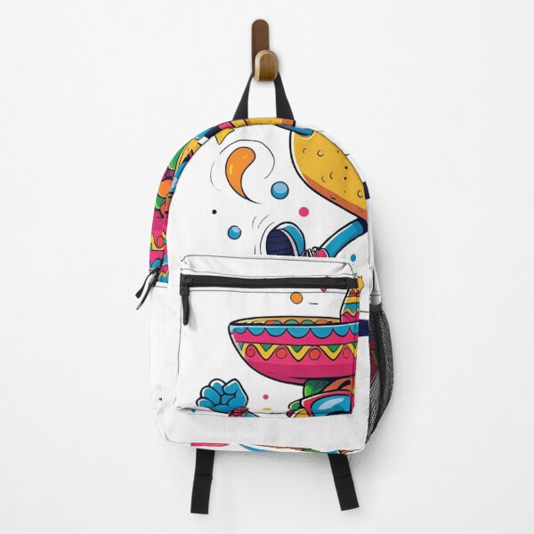 Item preview, "Funny Dancing Taco with Sombrero – Cute Mexican Food Cartoon designed and sold by Cgriffin18.