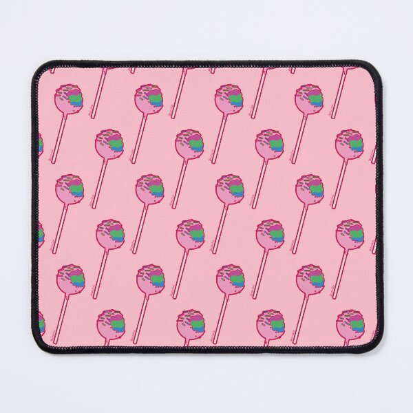 Item preview, CakePop LGBTQ+ Pride Month Strawberry Polysexual designed and sold by DianubisArt.