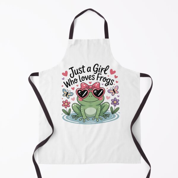 Item preview, Just a Girl Who Loves Frogs designed and sold by jkrphoto.