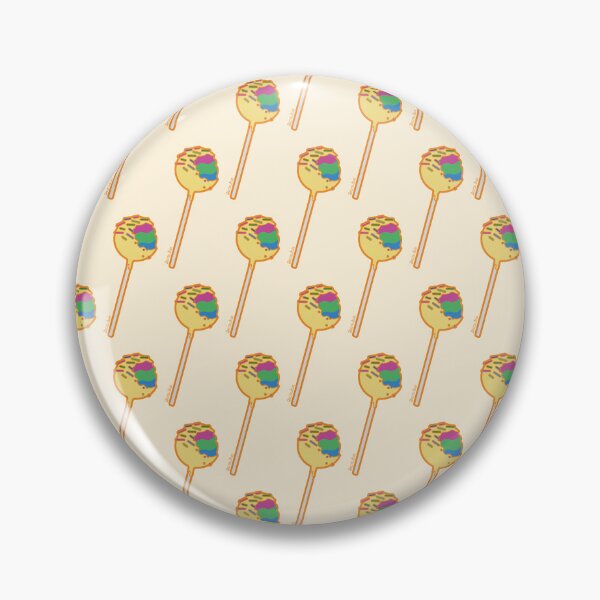Item preview, CakePop LGBTQ+ Pride Month Vanilla Polysexual designed and sold by DianubisArt.