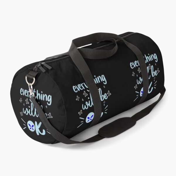 Item preview, Everything Will Be OK Blue Butterfly designed and sold by flidesign .