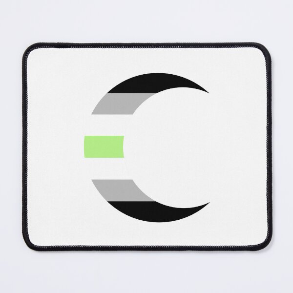 Item preview,  Agender Pride Crescent Moon designed and sold by dickensign.