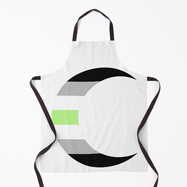 Item preview, Agender Pride Crescent Moon designed and sold by dickensign.