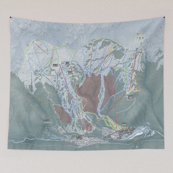 Item preview, Thredbo Resort designed and sold by Mapsynergy.