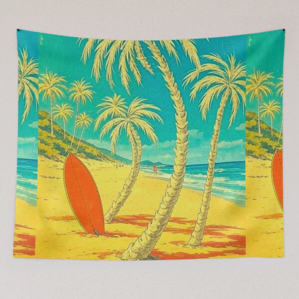 Item preview, Surf Palm Trees  designed and sold by MatrixTattoo.