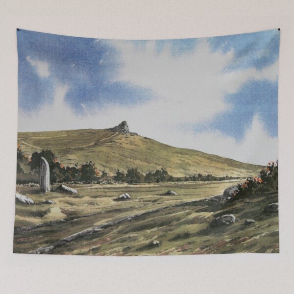 Item preview, Hay Tor from the Granite Tramway designed and sold by artsmeow.