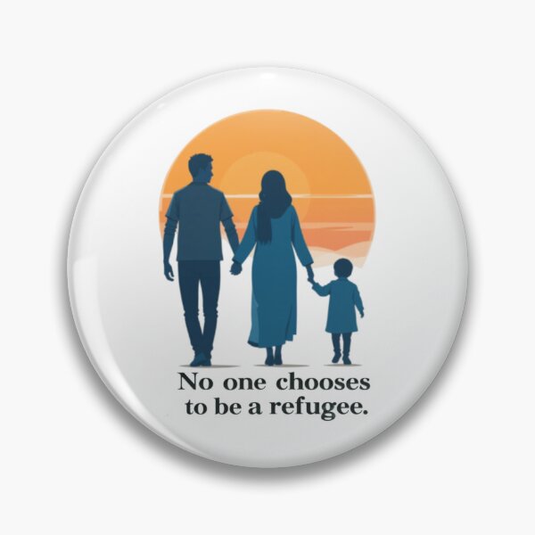 Item preview, No One Chooses to Be a Refugee designed and sold by IndulgentBob.