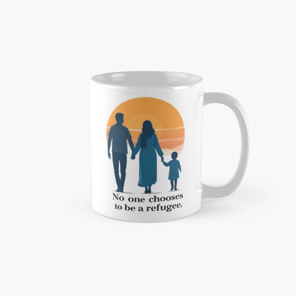 Item preview, No One Chooses to Be a Refugee designed and sold by IndulgentBob.