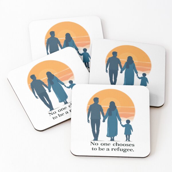 Item preview, No One Chooses to Be a Refugee designed and sold by IndulgentBob.