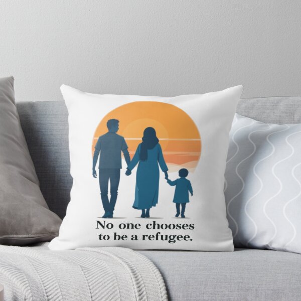 Item preview, No One Chooses to Be a Refugee designed and sold by IndulgentBob.