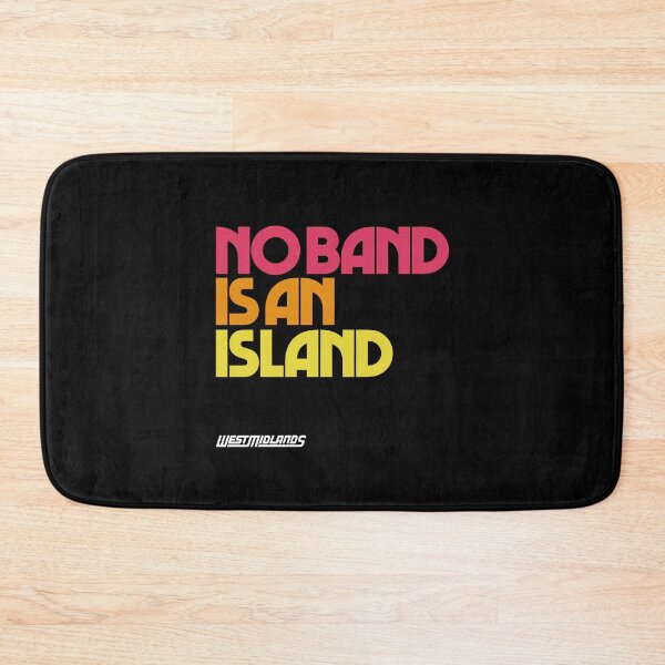 Item preview, No Band Is an Island - West Midlands - John Donne (In colour) designed and sold by West Midlands Church of Merch.