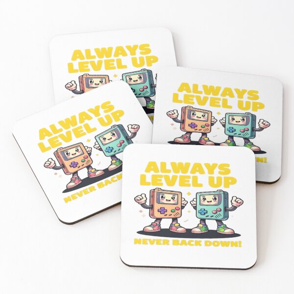 Item preview, Always Level Up - Never Back Down! designed and sold by Danivique.