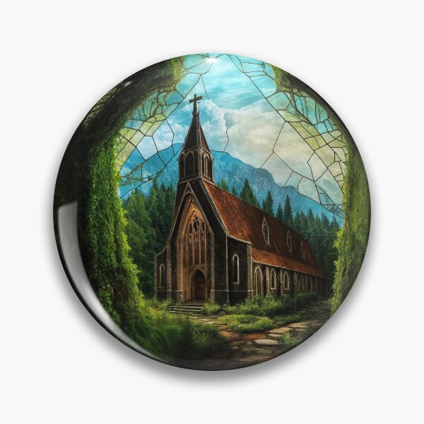 Item preview, Stained Glass Church designed and sold by Korral.