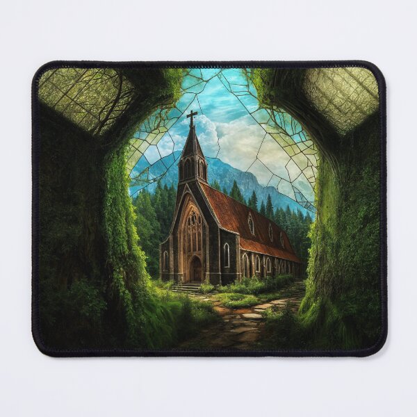 Item preview, Stained Glass Church designed and sold by Korral.