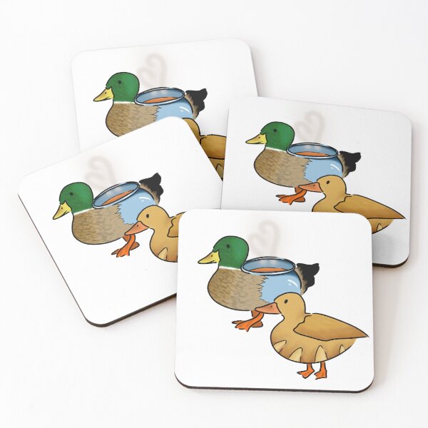 Item preview, Love Ducks - Soup and Bread designed and sold by Indigoose.