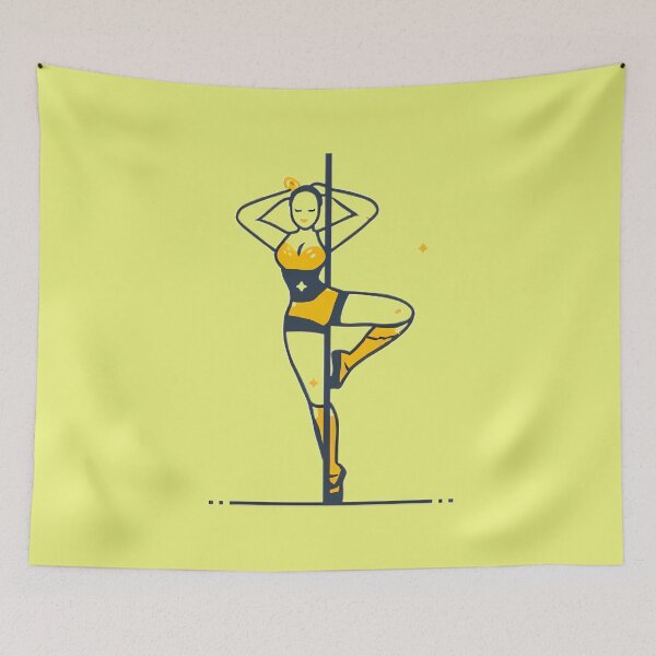Item preview, Pole Dancer Vector designed and sold by Brendon987.