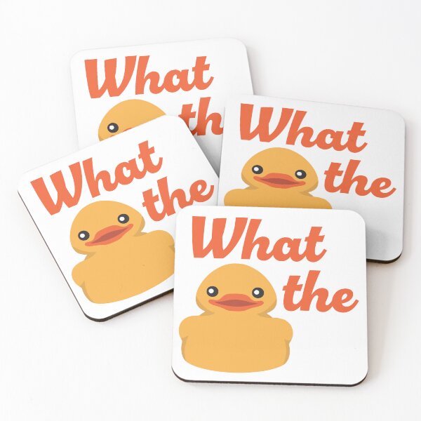 Item preview, Adorable Funny Corny What The Duck T Shirt And Phone Case designed and sold by Apotheosis by Irie Meraki.