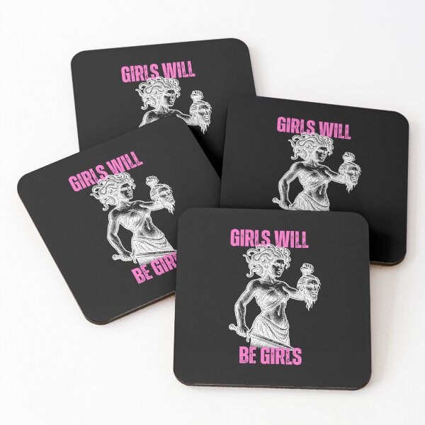 Item preview, Girls Will Be Girls Medusa with the Head Feminist-Feminism design designed and sold by kawaiivsglitch.