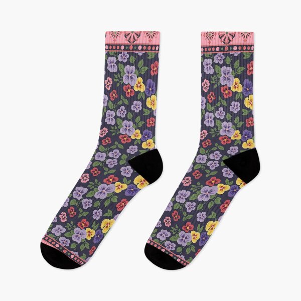 Item preview, Pansies and Paisleys (and Roses,too) designed and sold by Interrupt Art.