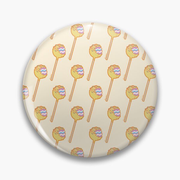 Item preview, CakePop LGBTQ+ Pride Month Vanilla Intersex designed and sold by DianubisArt.