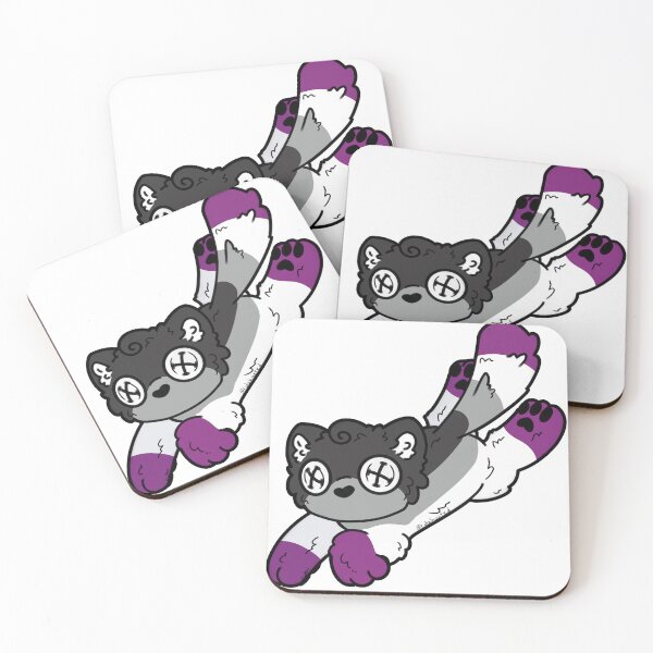 Item preview, Ace Pride Cat Plushie designed and sold by Dzhart.