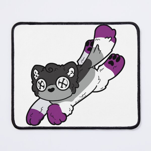 Item preview, Ace Pride Cat Plushie designed and sold by Dzhart.