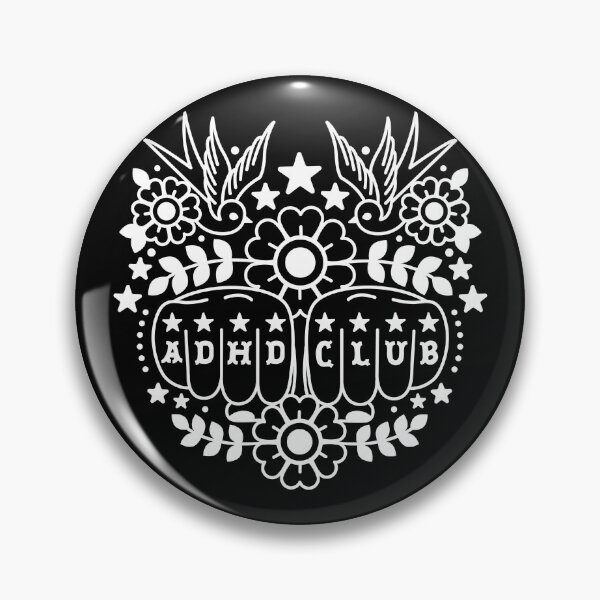 Item preview, ADHD Club Neurodivergent Pride designed and sold by musingtreeart.