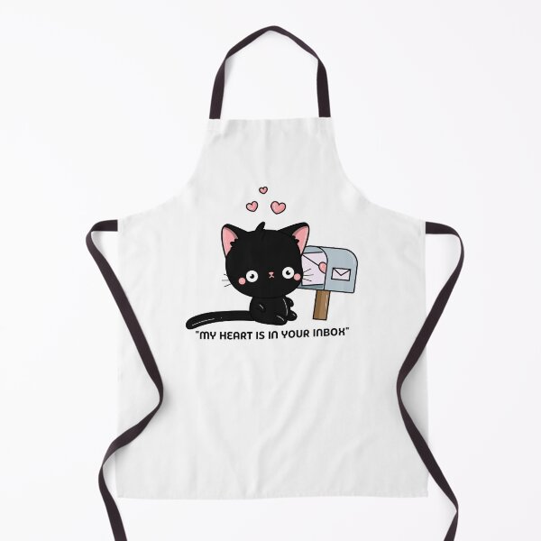 Item preview, Cute Black Cat with Love Letter Design designed and sold by AnyMar2023.